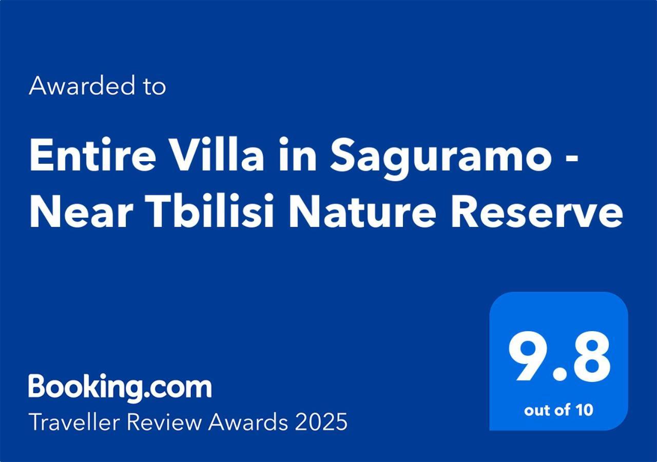 Entire Villa Near Tbilisi Nature Reserve With Panoramic View Mtsʼkhetʼa Exteriér fotografie
